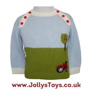Tractor Knitted Jumper